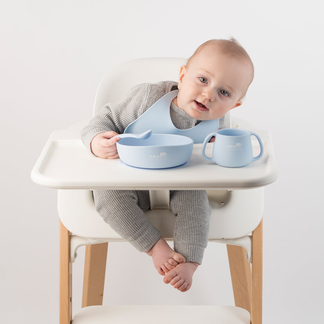 Silikonlätzchen - Blau