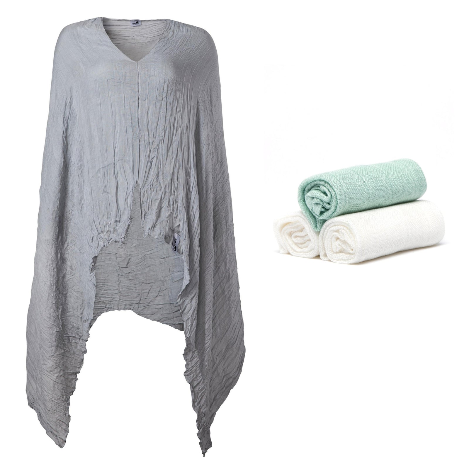 Musselin-Kollektion - Grau