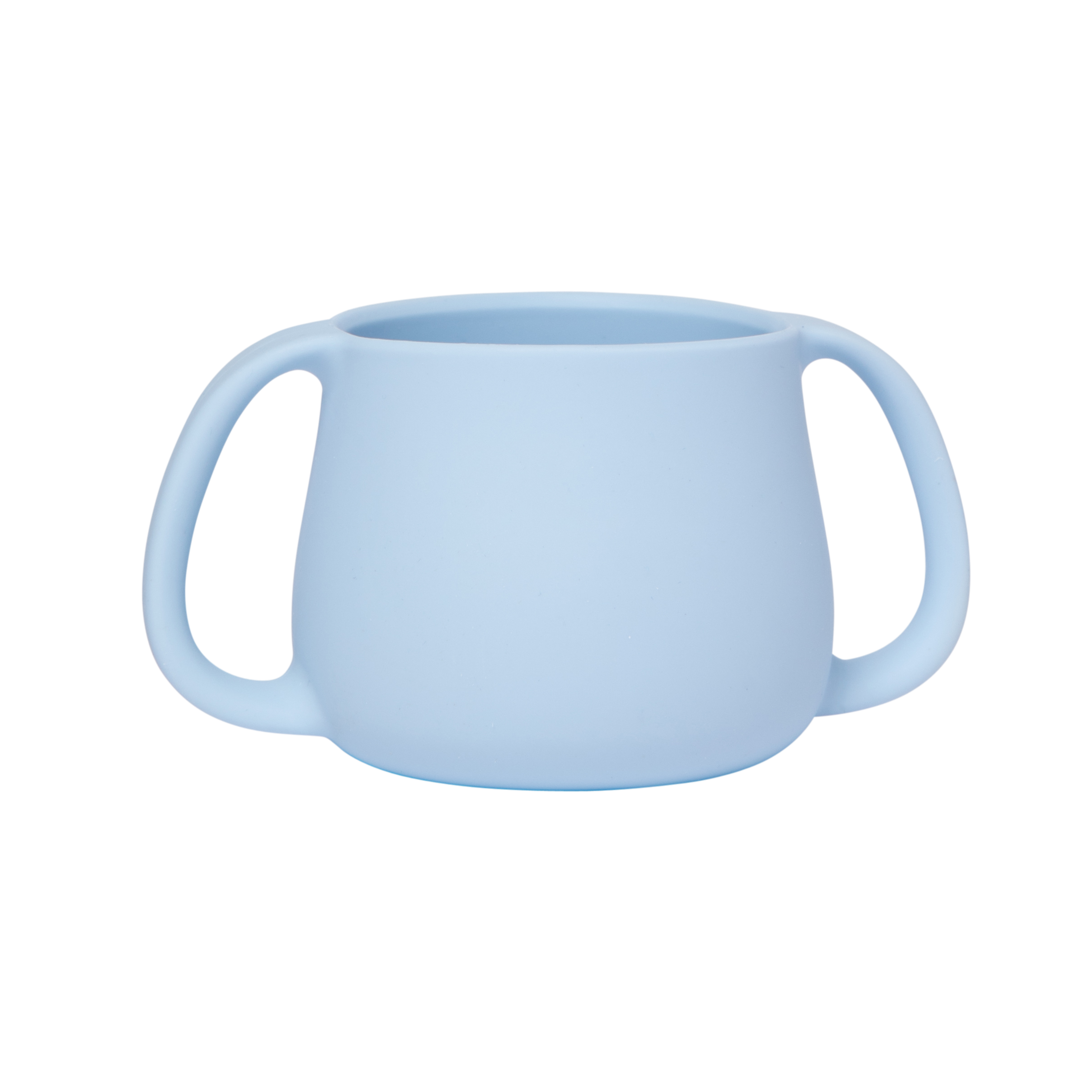 Blå barnmugg - silikon