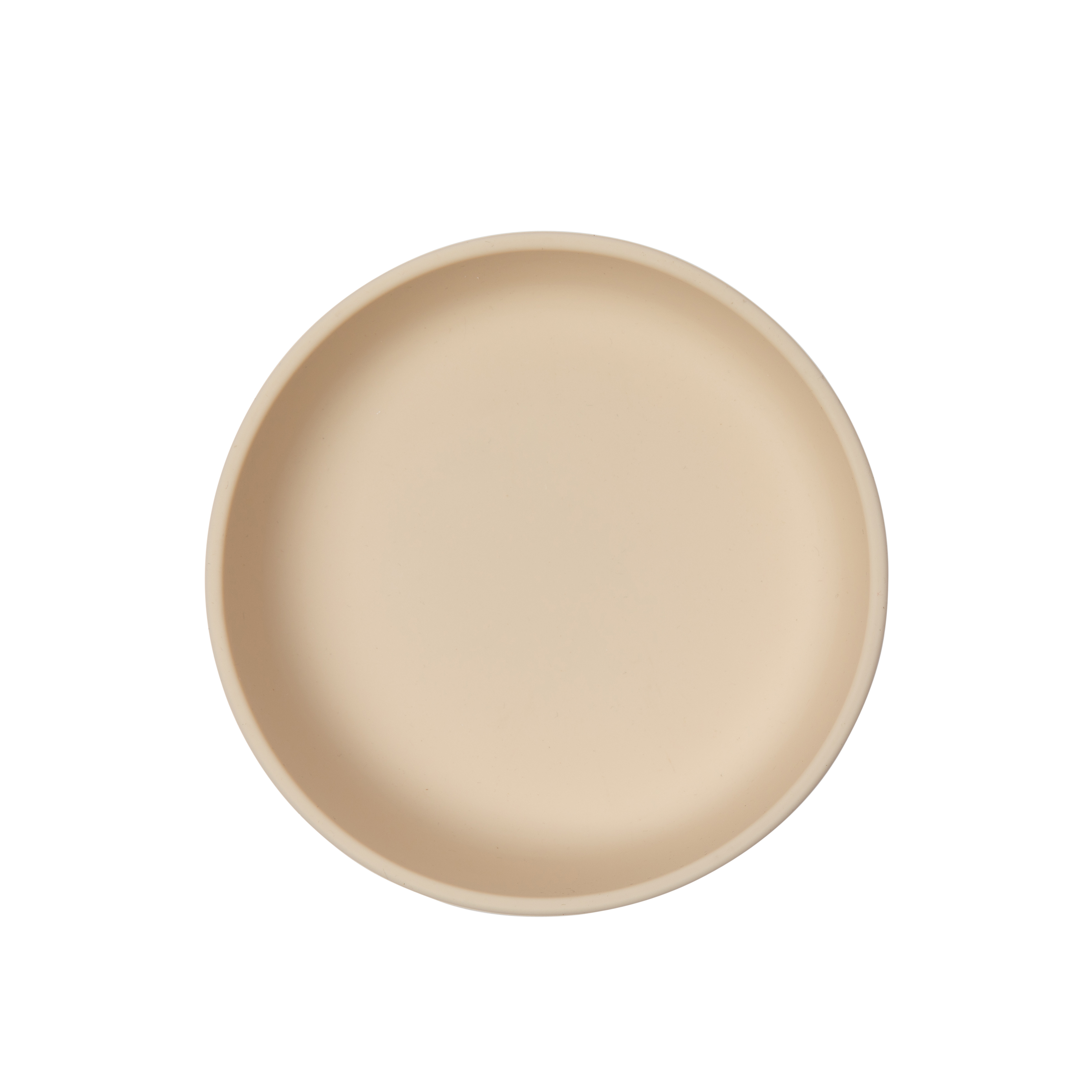 Silicone Baby Plate Bowl - Sand