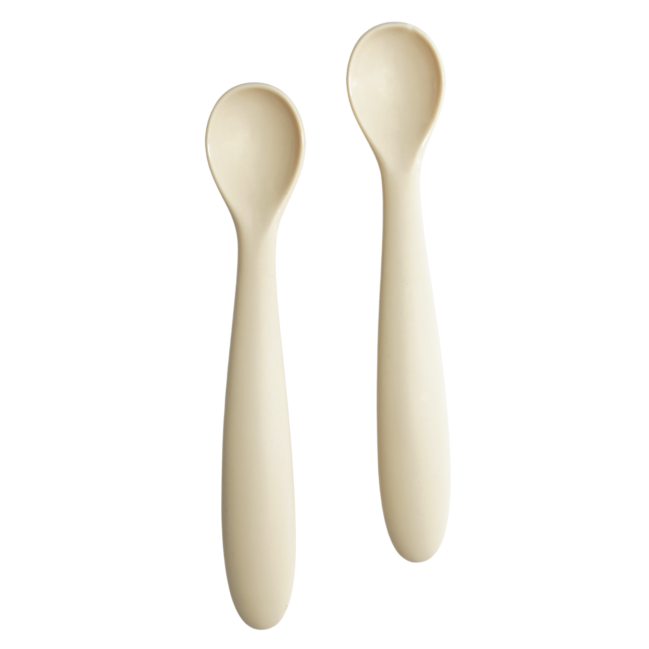 les enfants silicone baby spoon set sand