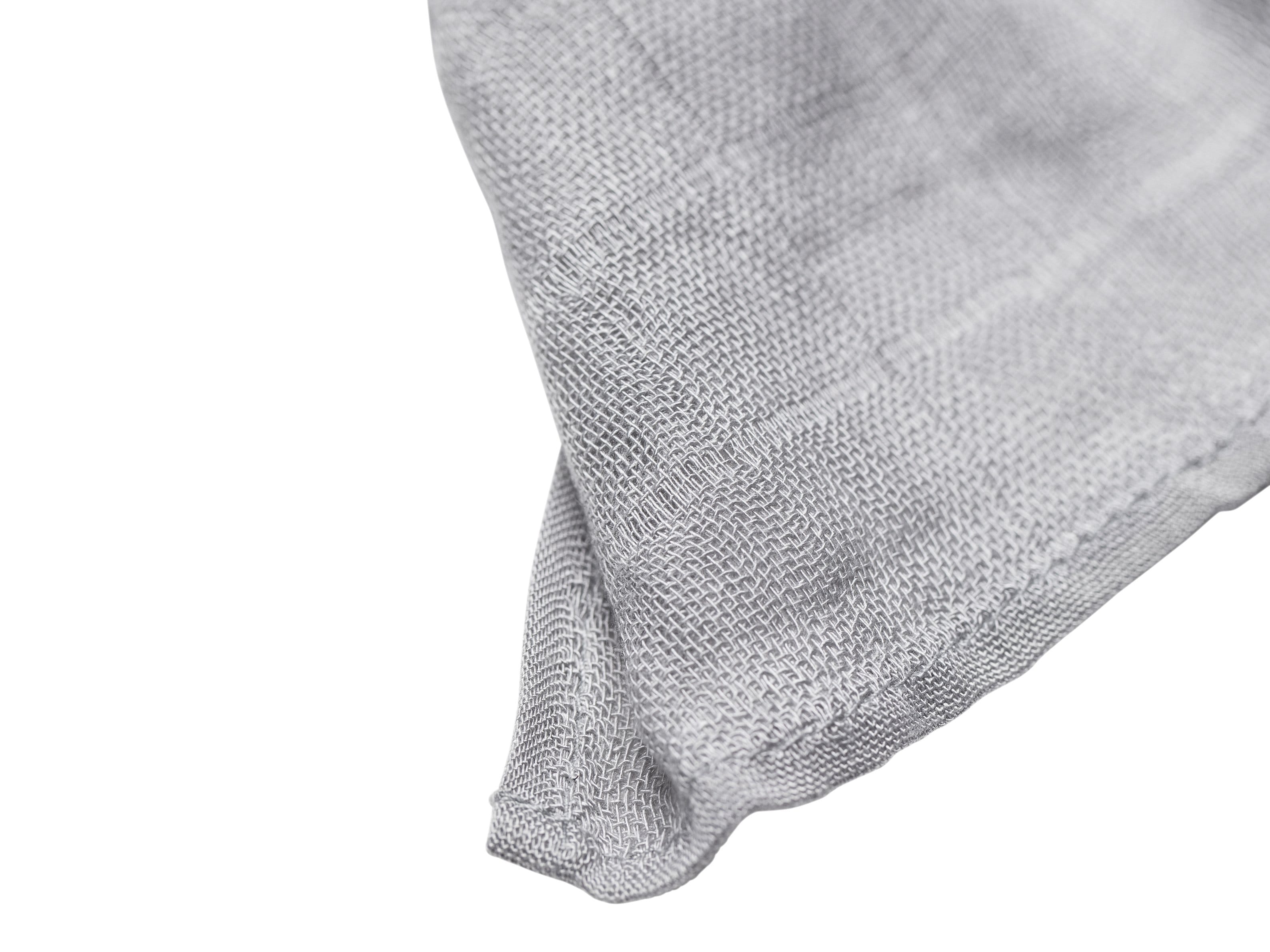 Muslin Squares Grey / White