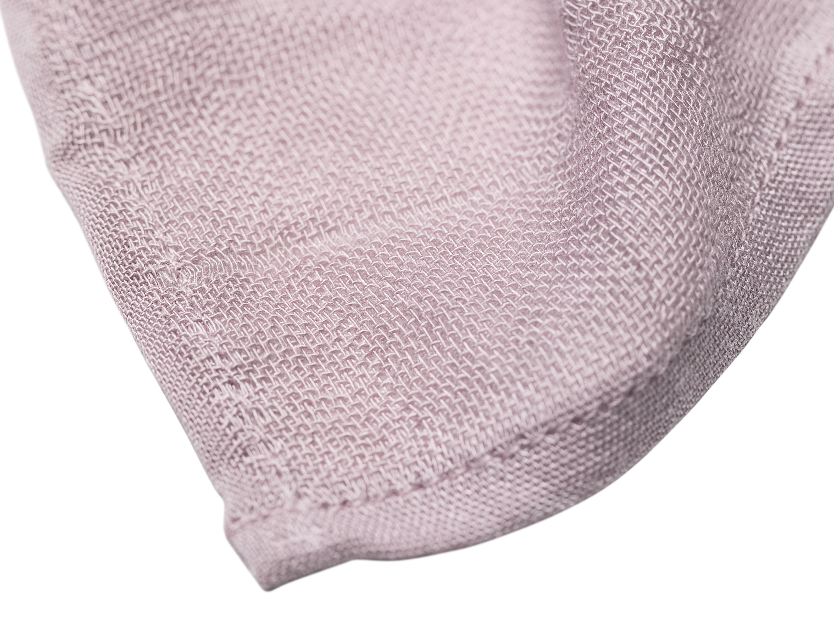 les enfants muslin blanket 100% bamboo pink