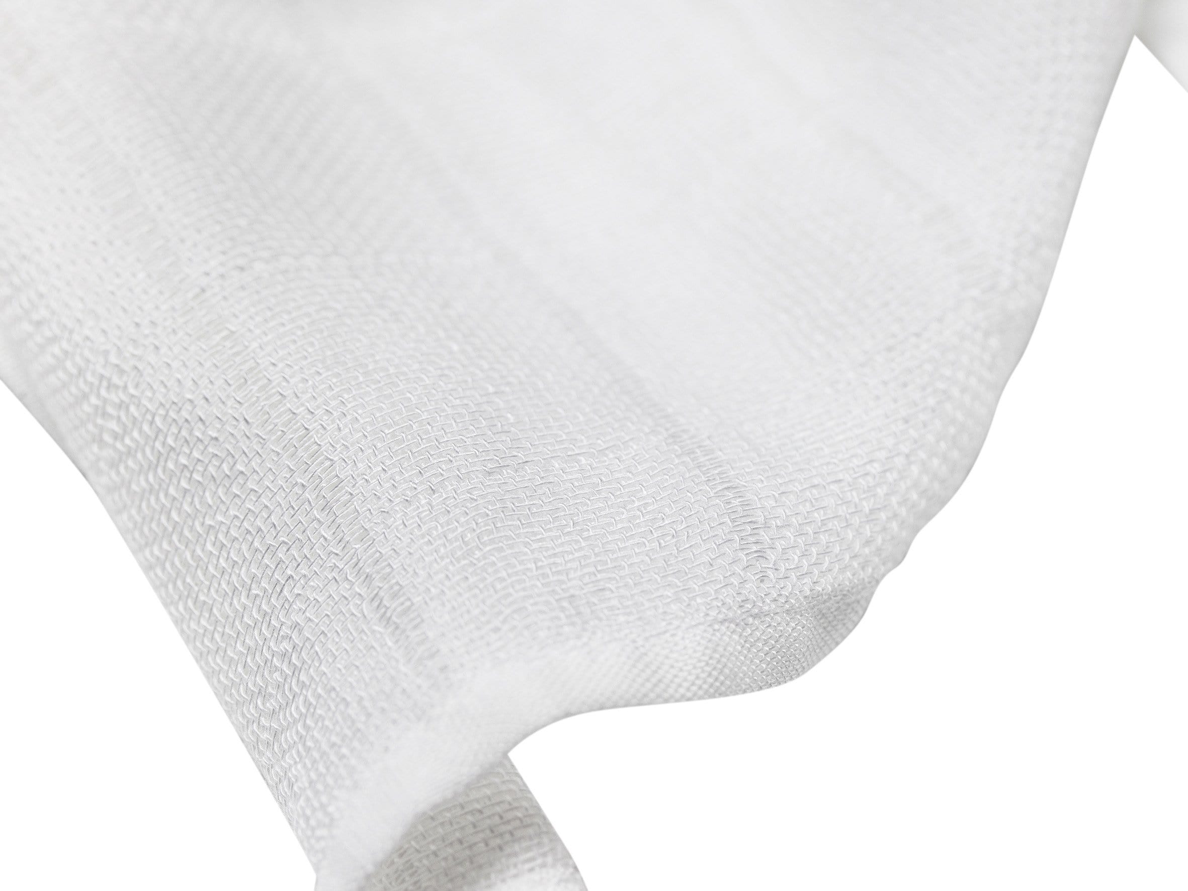 les enfants muslin blanket 100% bamboo white