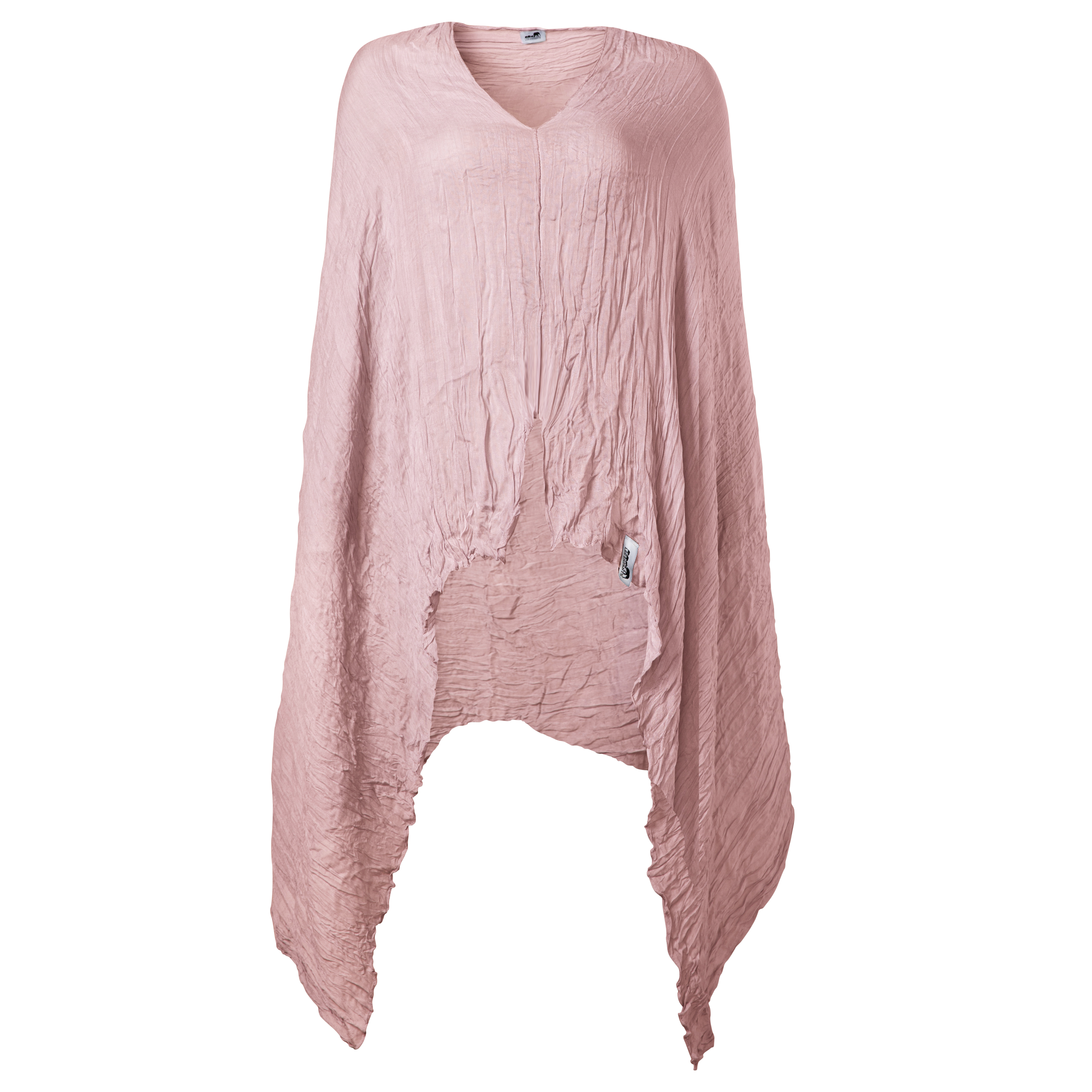Stillschal/Poncho - Rosa