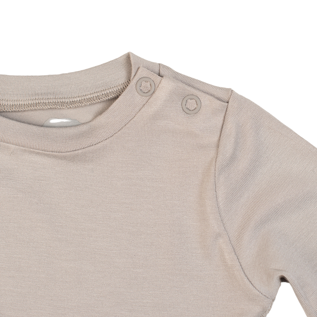Bambu Baby långärmad T-shirt - GRÅ