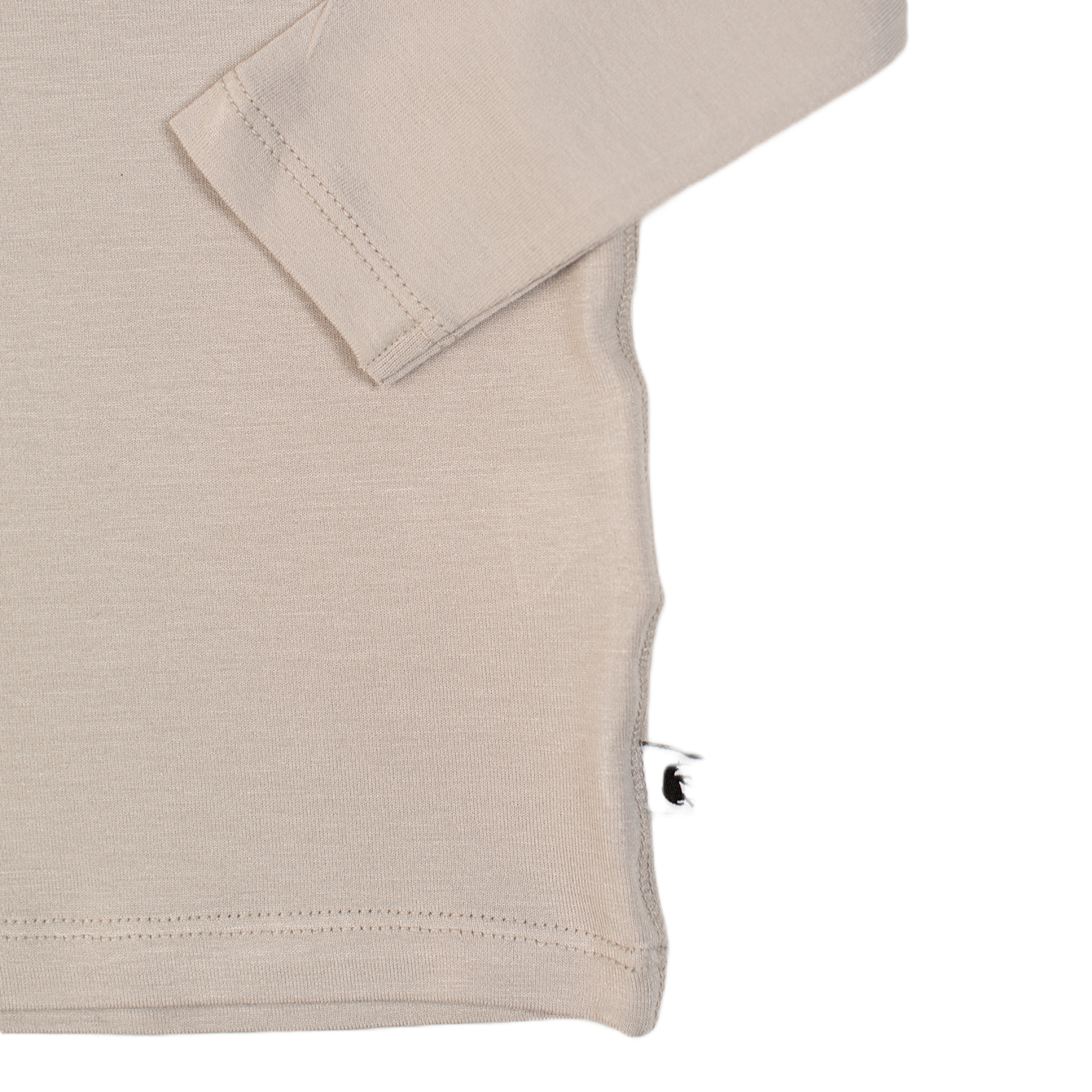 Bambu Baby långärmad T-shirt - GRÅ