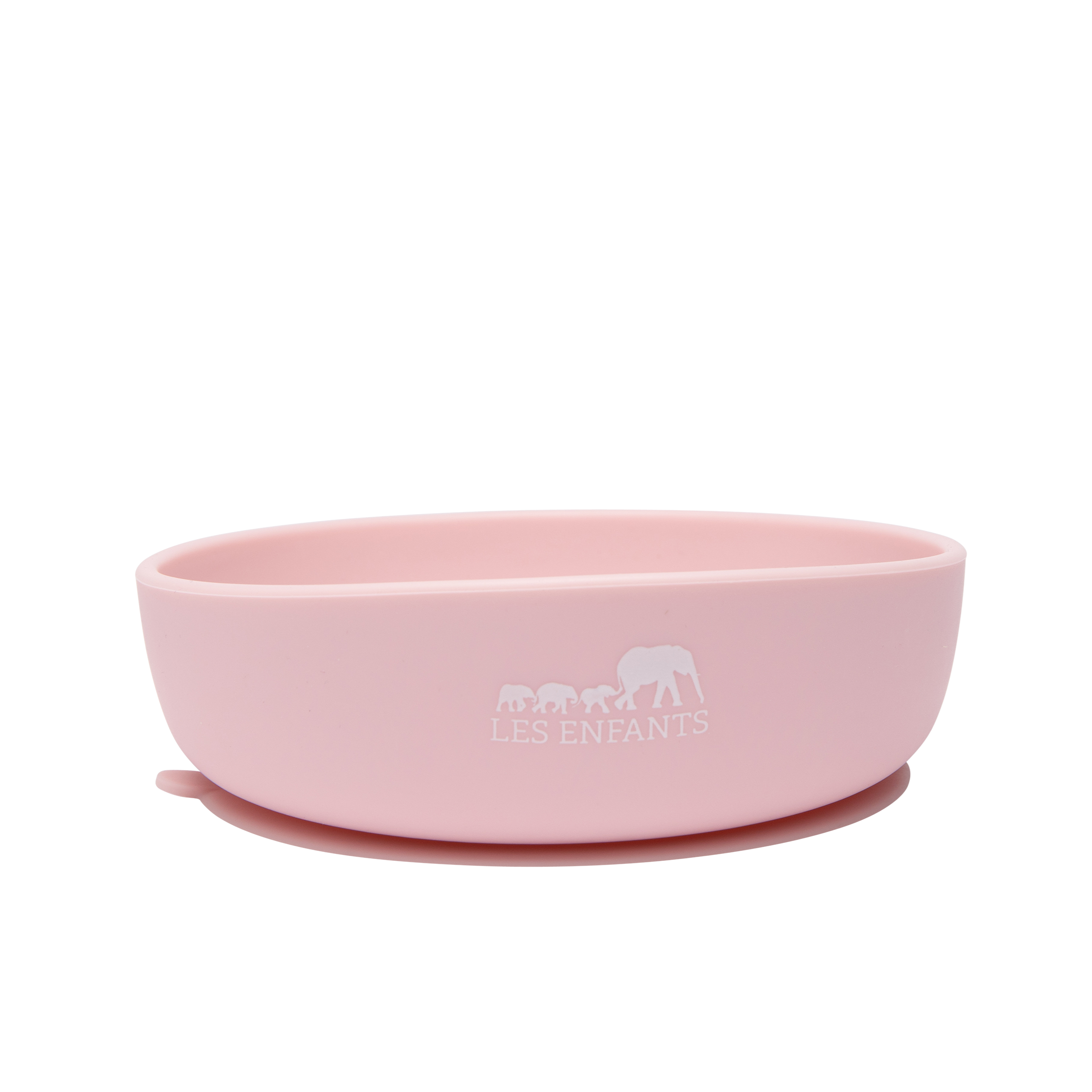 Silicone Baby Plate Bowl - Pink
