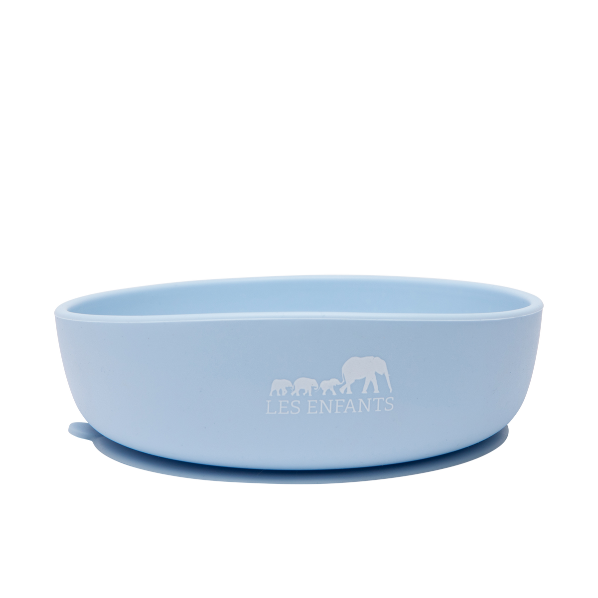 Silicone Baby Plate Bowl Blue