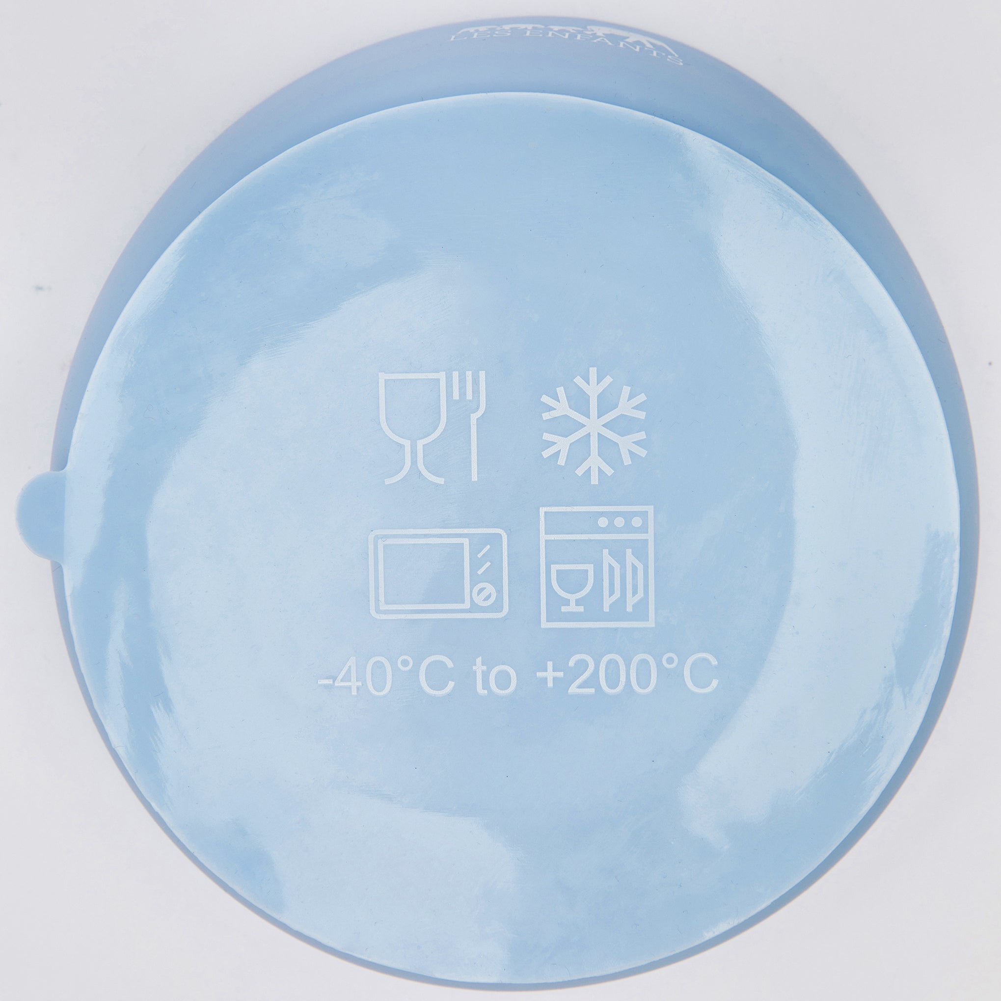 Silicone Baby Plate Bowl - Blue