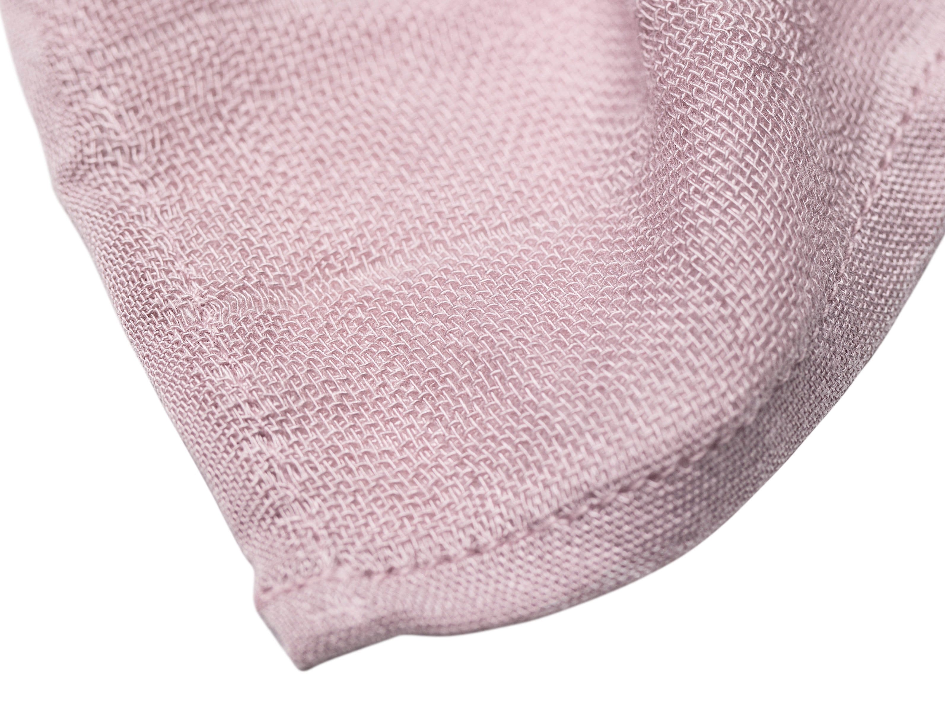 Muslin snuttefiltar rosa & vit